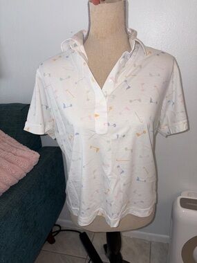 Women’s Leon Levin Vintage Large Gold Tee